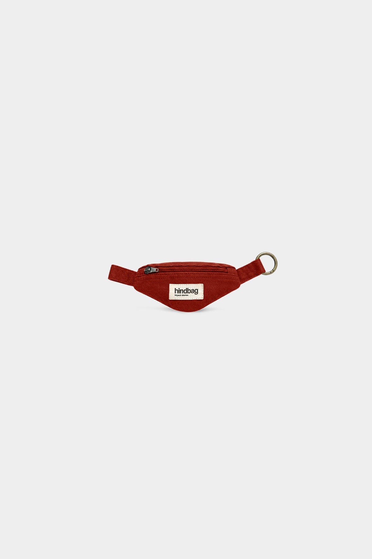 Côme Terracotta fanny pack Keychain