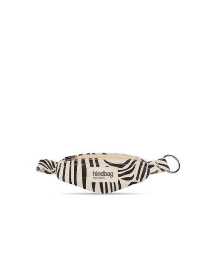 Côme Banana Keychain Ecru Zebra
