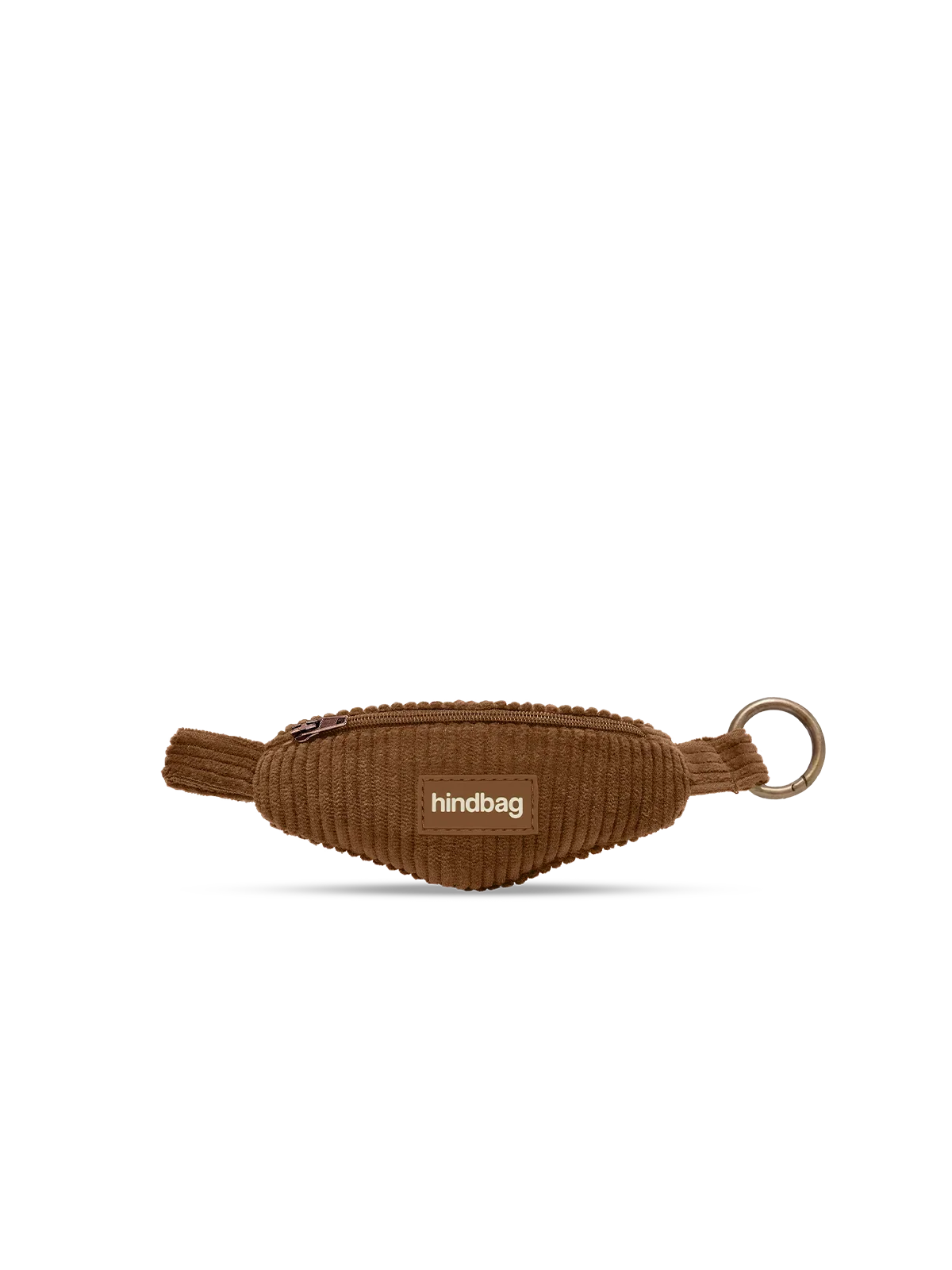 Côme macchiato corduroy key ring