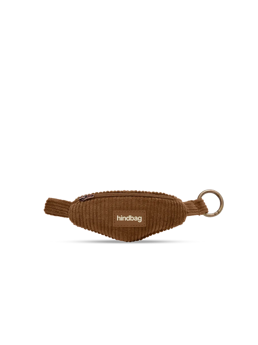 Côme macchiato corduroy key ring