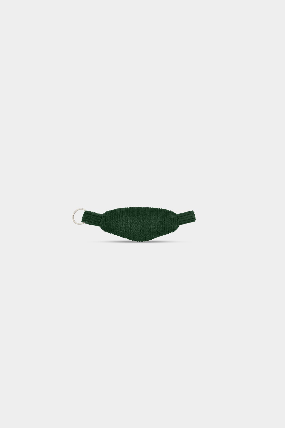 Côme Pine Green Corduroy Banana Keychain