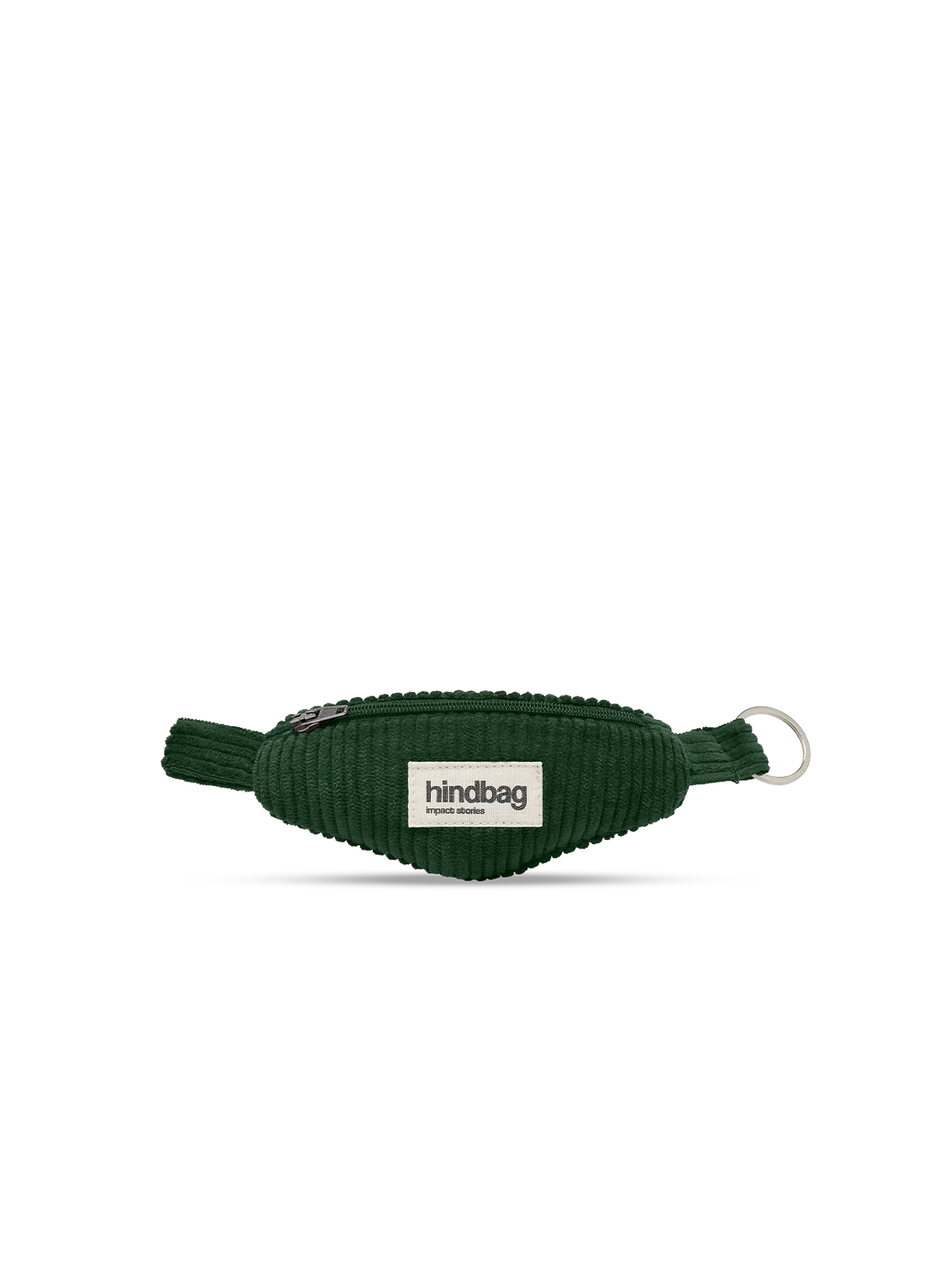 Côme Pine Green Corduroy Banana Keychain