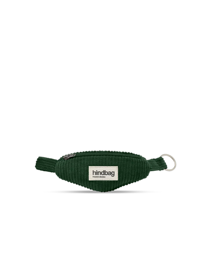 Côme Pine Green Corduroy Banana Keychain