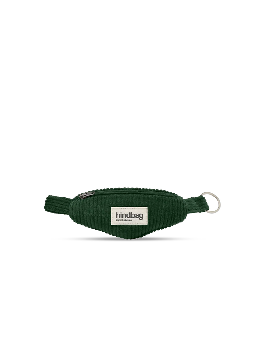 Côme Pine Green Corduroy Banana Keychain