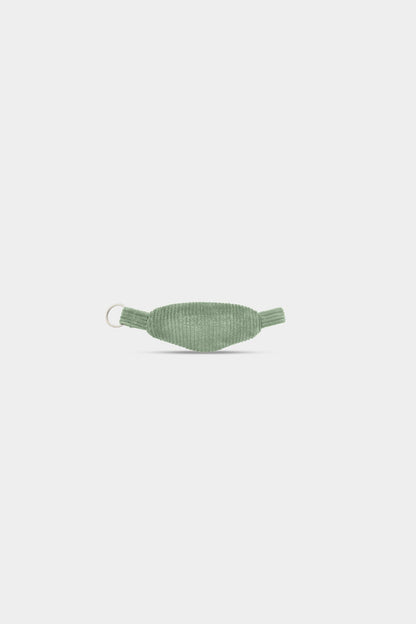 Côme Mint Green Corduroy Banana Keychain
