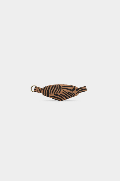 Côme Fanny Pack Keychain Cinnamon Zebra