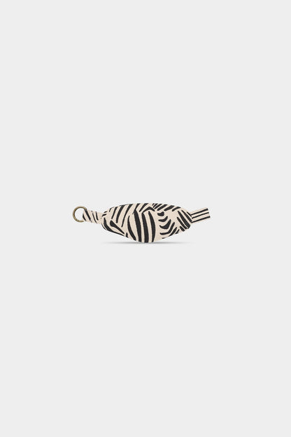 Côme Banana Keychain Ecru Zebra