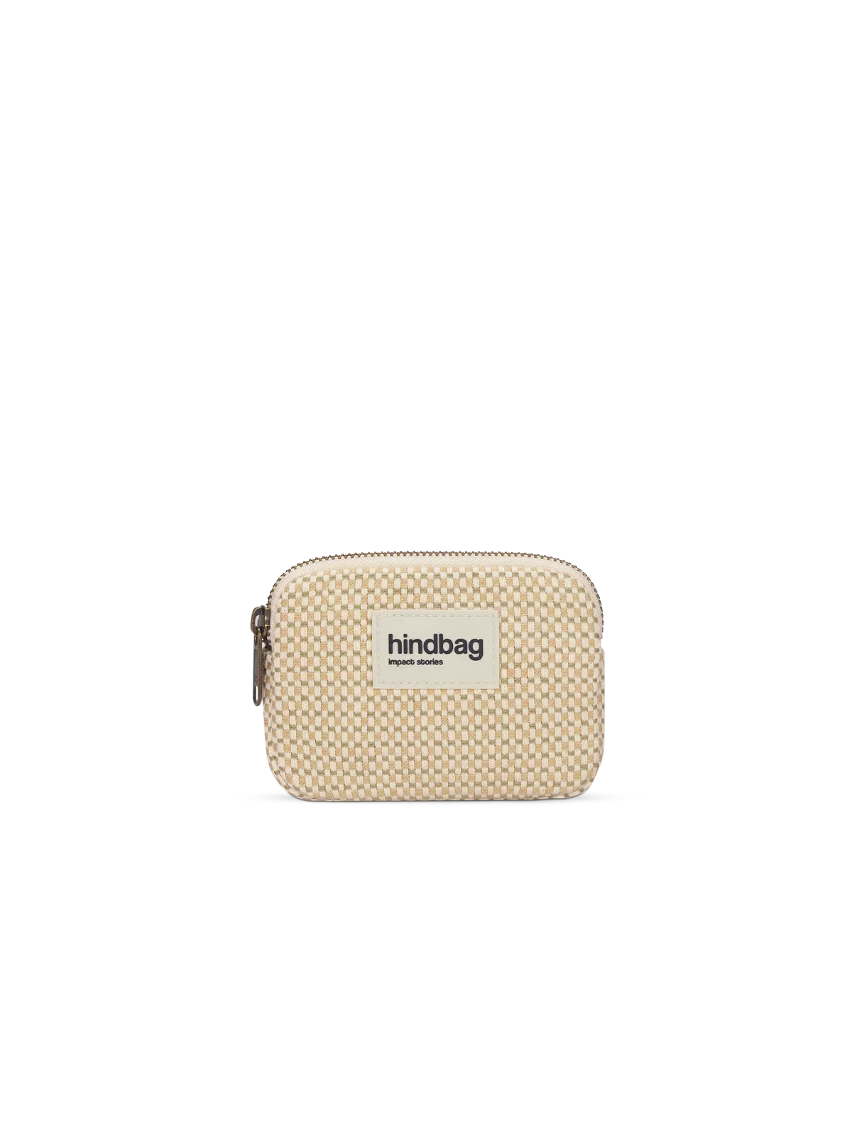 Lili nude Weave Coin Purse