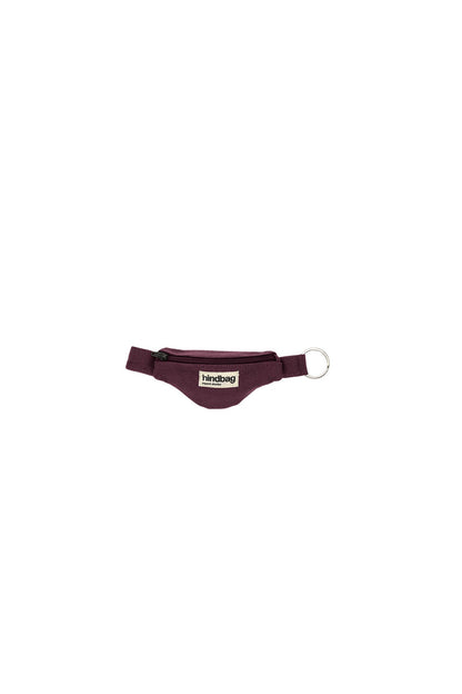 Banana key ring Côme Plum