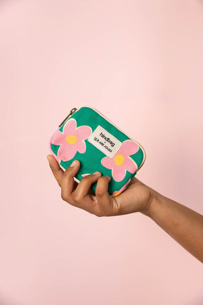 Lili Big Flowers Purse - Hindbag x WAJ