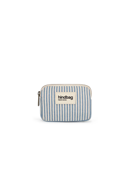 Lili Blue Stripes coin purse