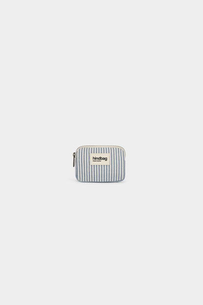 Lili Blue Stripes coin purse