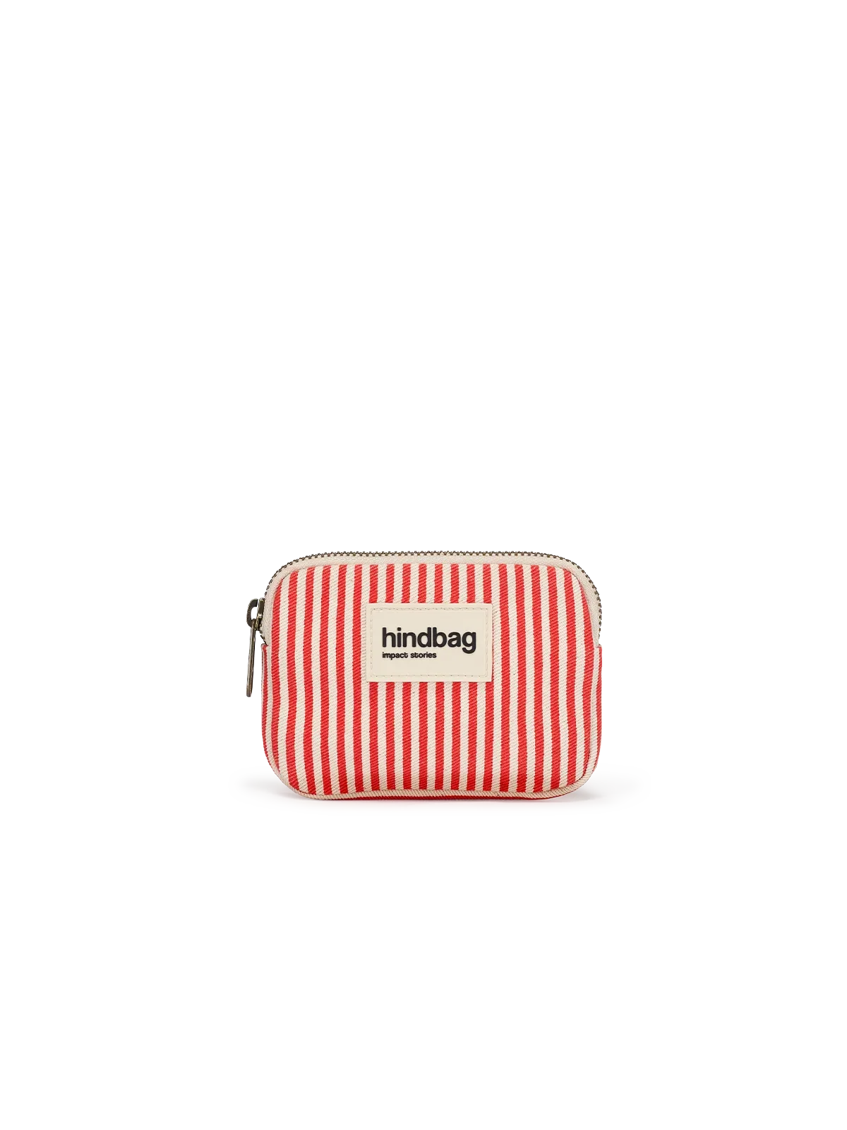 Lili Red Stripe Coin Purse