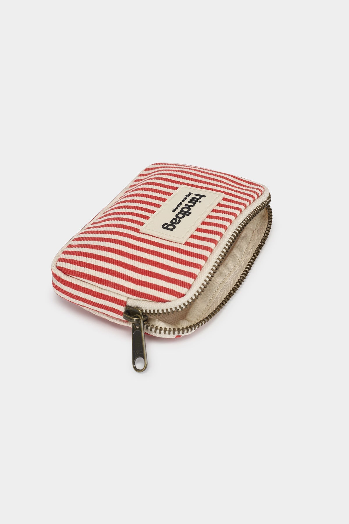 Lili Red Stripe Coin Purse