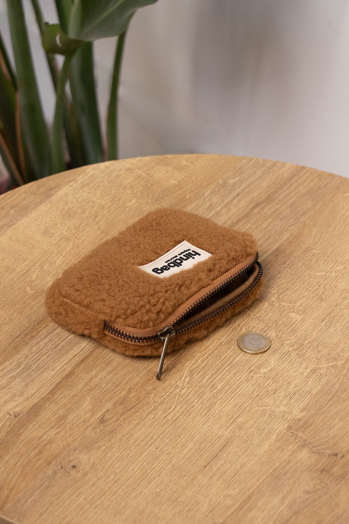 Lili Brown Teddy Coin Purse