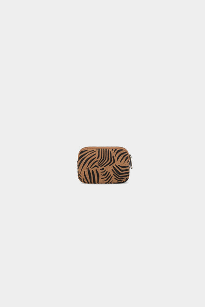 Lili Zebra Cinnamon Coin Purse