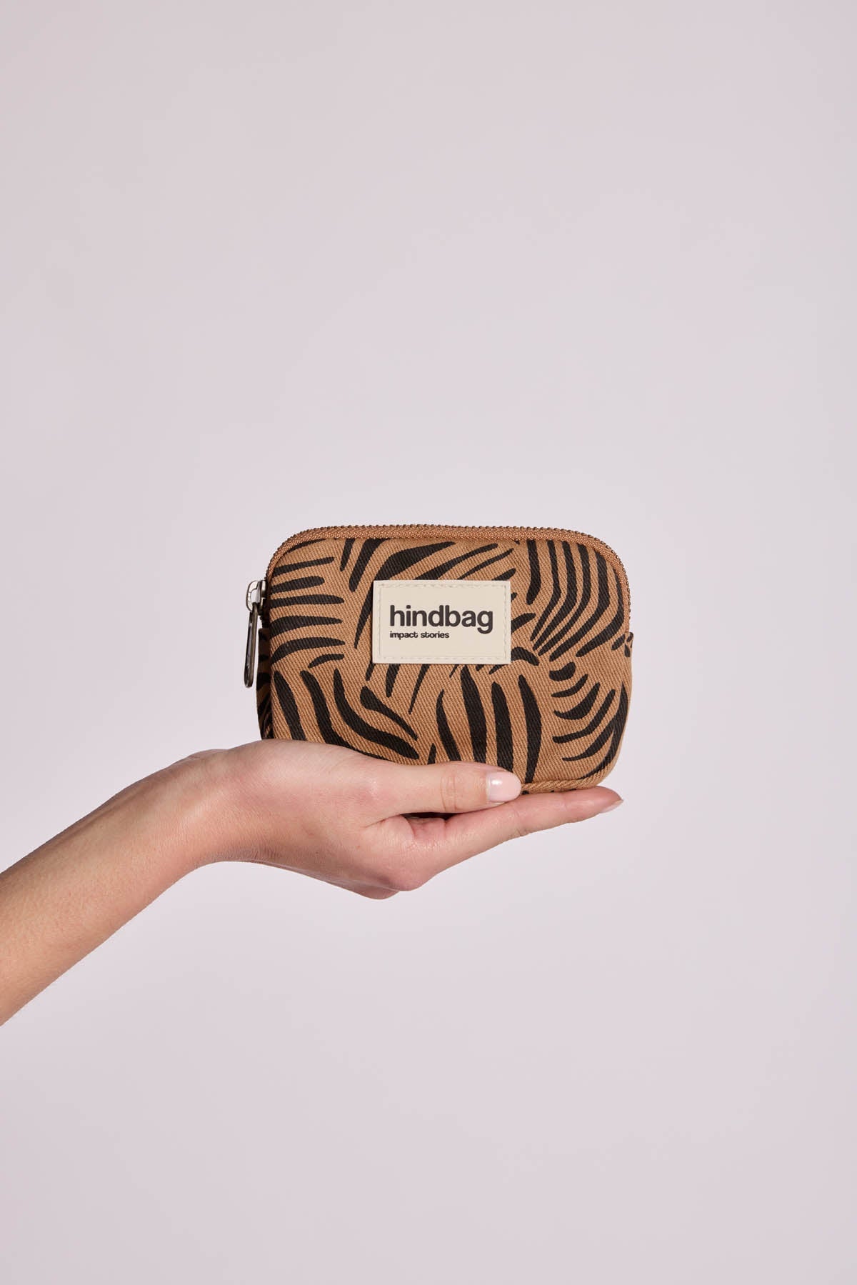 Lili Zebra Cinnamon Coin Purse