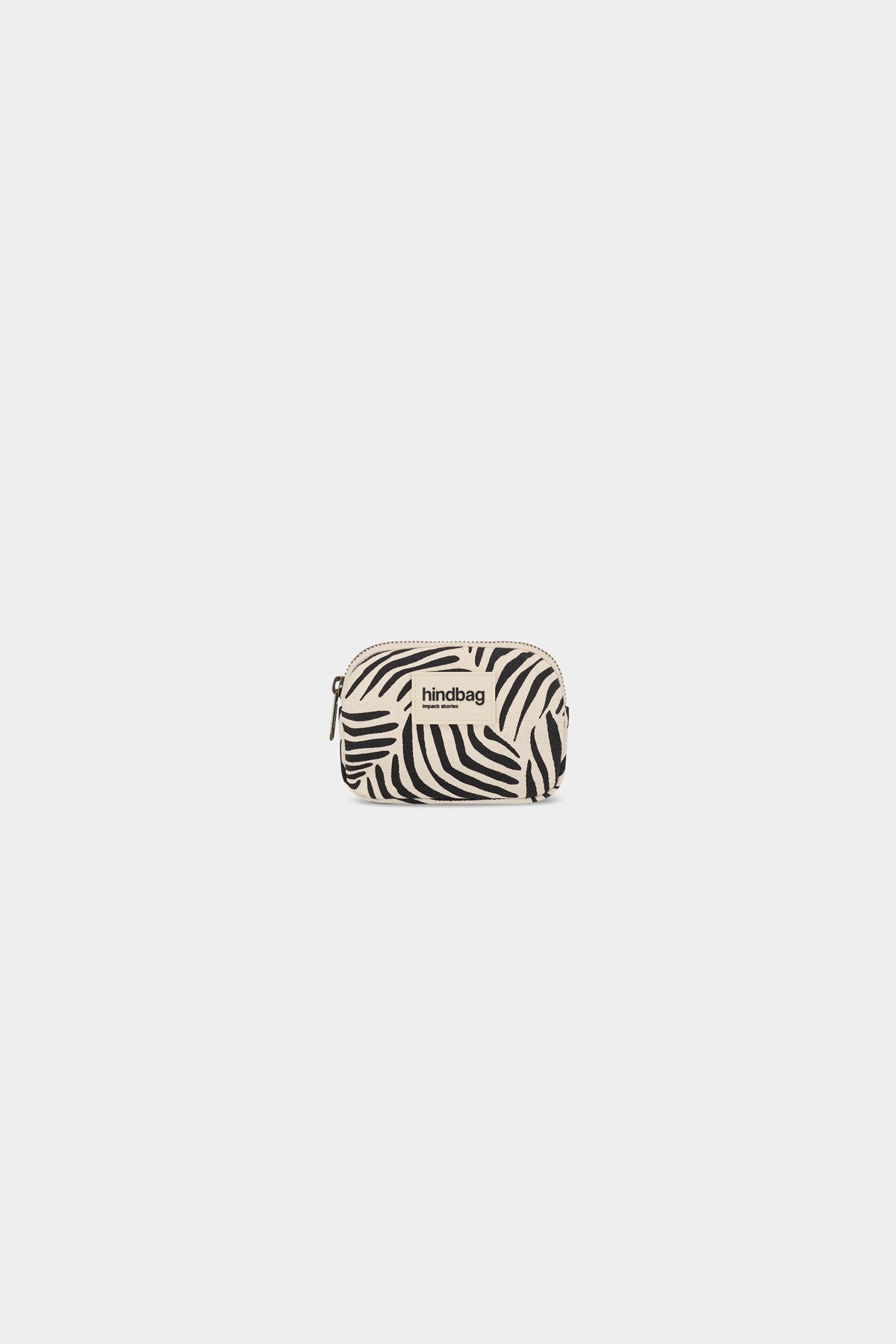 Lili Zebra Cream Coin Purse