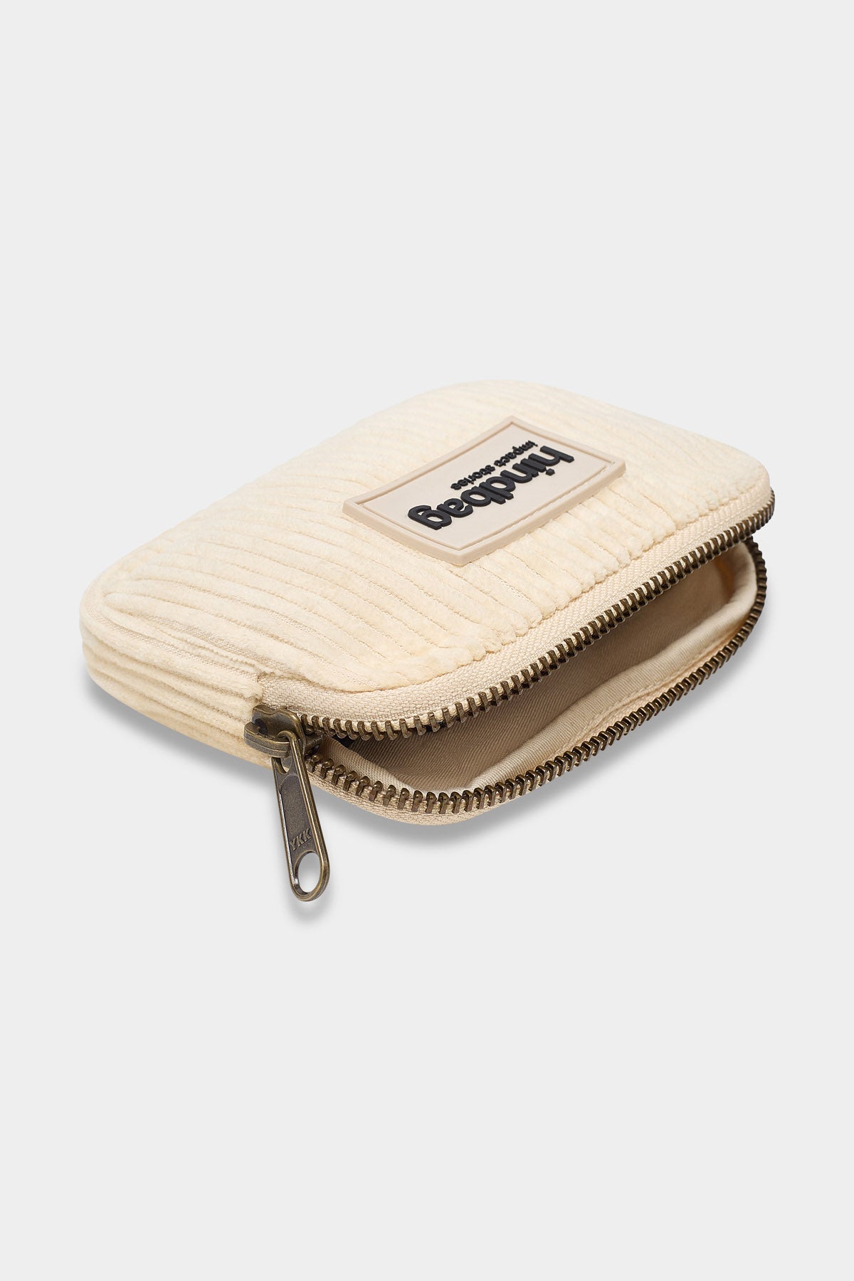 Lili cream corduroy Coin Purse