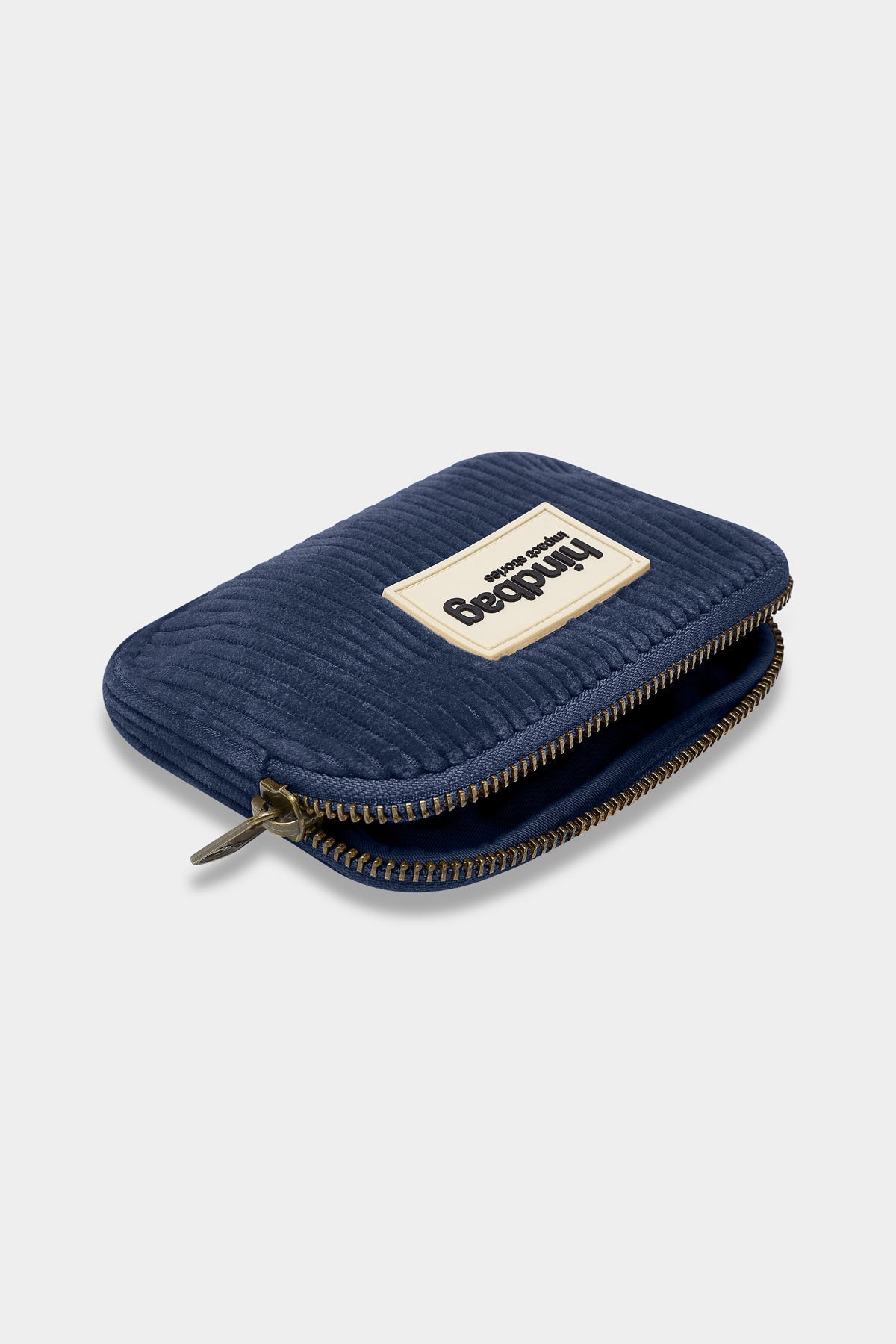 Lili Navy Corduroy Coin Purse