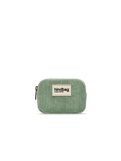 Lili Mint Green Corduroy Coin Purse