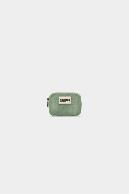Lili Mint Green Corduroy Coin Purse