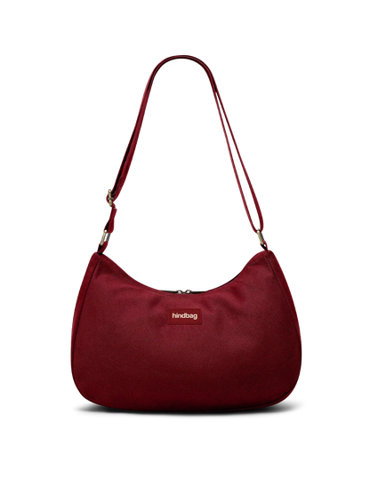 Rosa Burgundy Crossbody Bag
