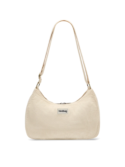 Rosa cream corduroy Crossbody Bag