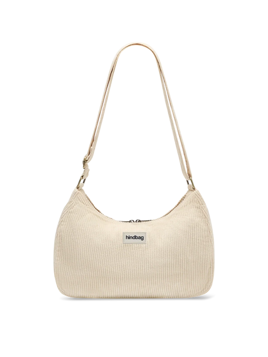 Rosa cream corduroy Crossbody Bag