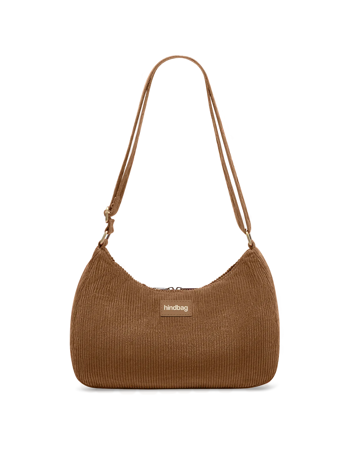 Rosa macchiato corduroy Crossbody Bag
