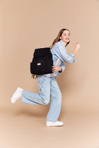 Eliot black backpack