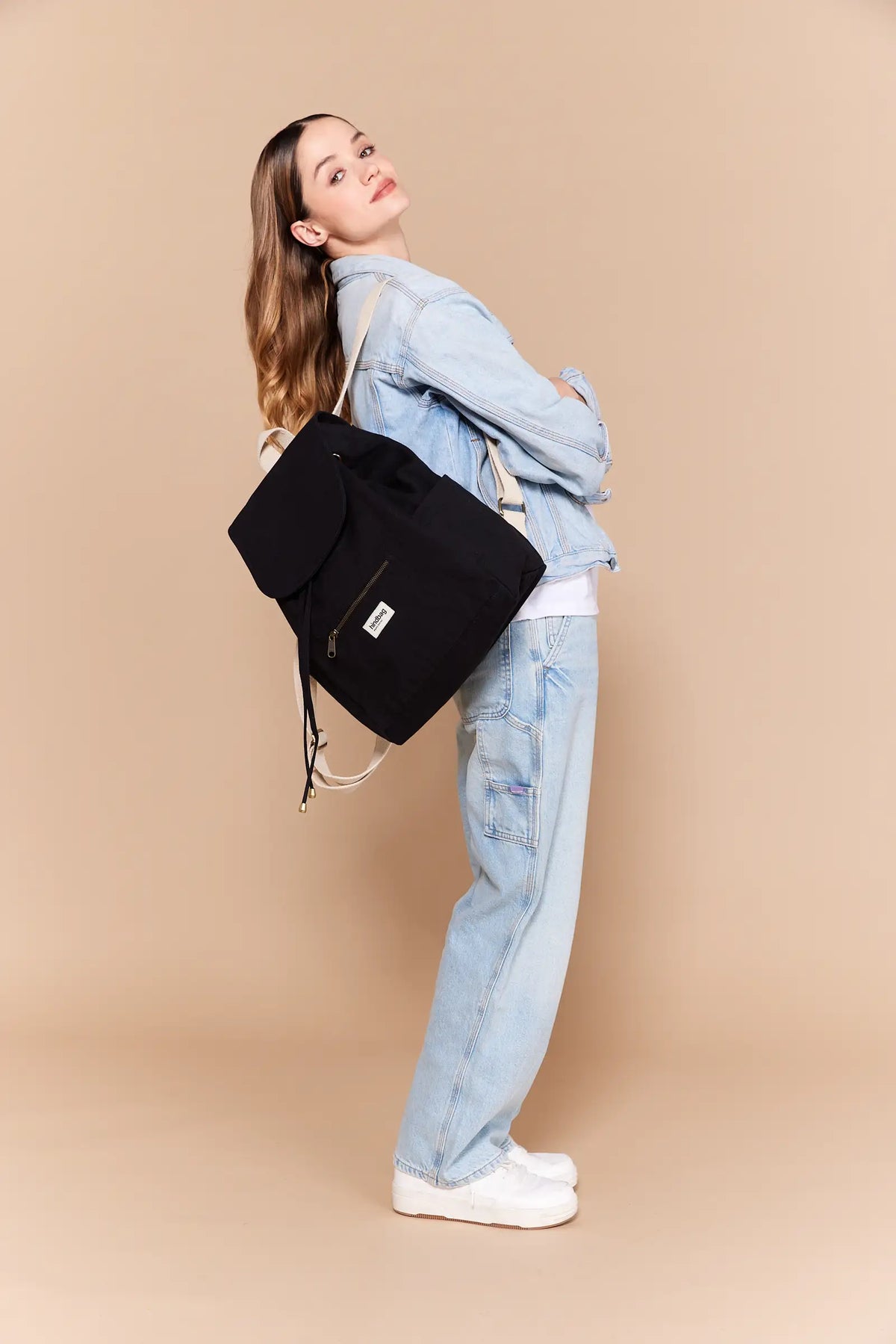 Eliot black backpack