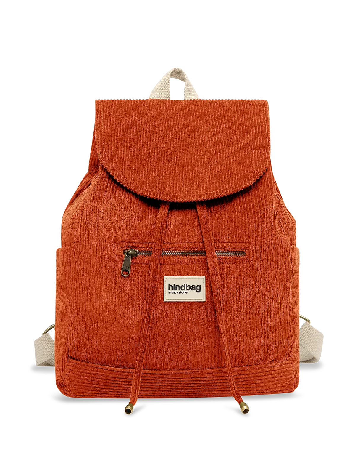 Eliot backpack in brick corduroy