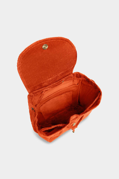 Eliot backpack in brick corduroy