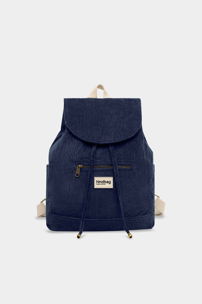 Eliot backpack in navy corduroy