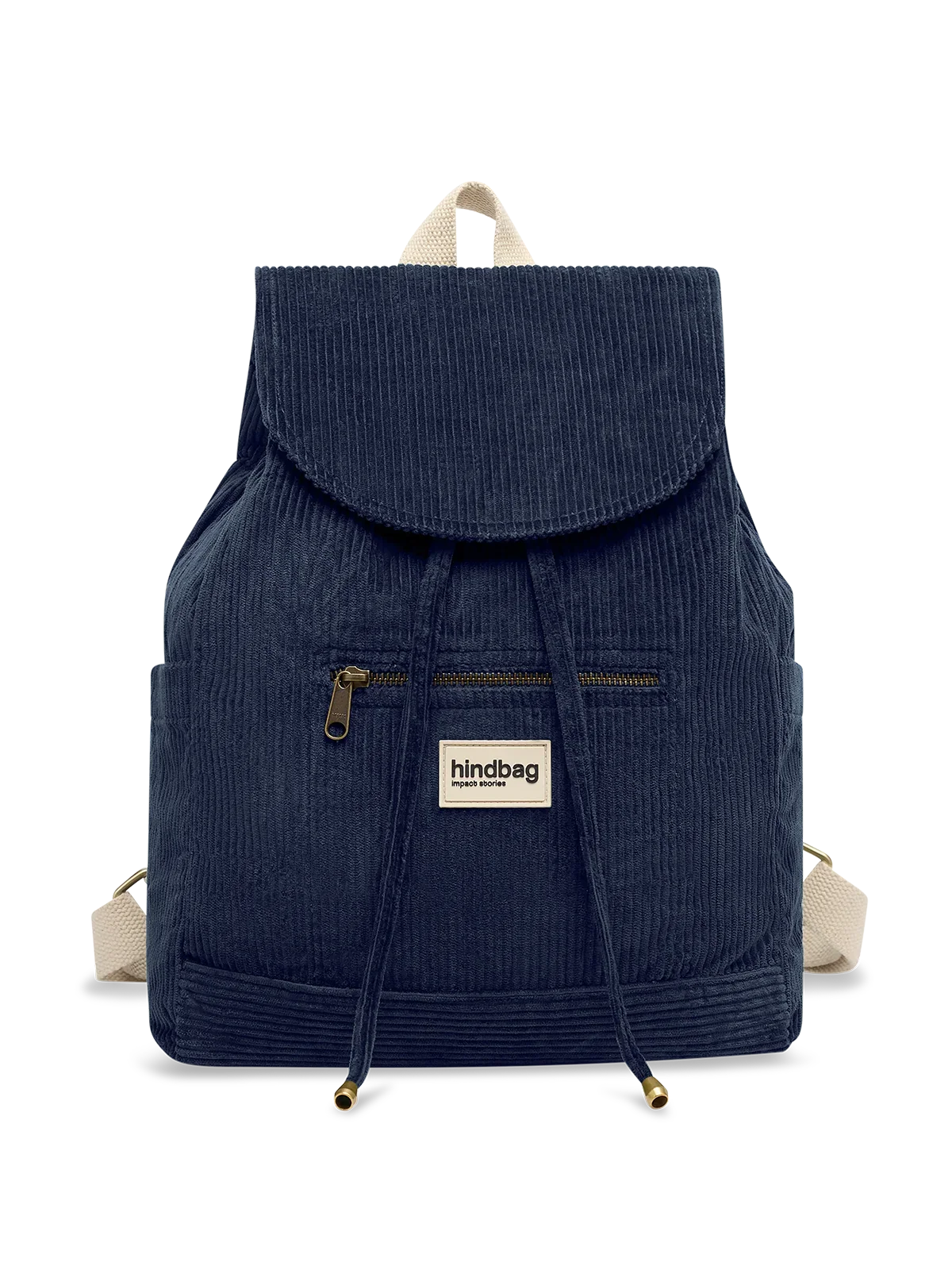 Eliot backpack in navy corduroy