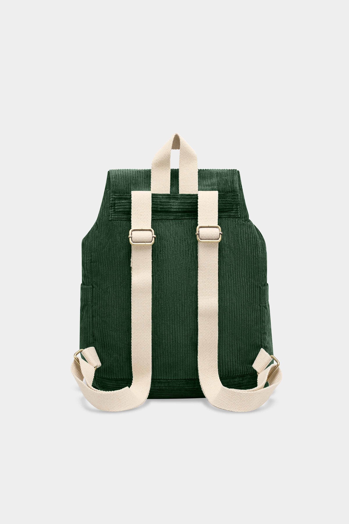 Eliot backpack in pine green corduroy