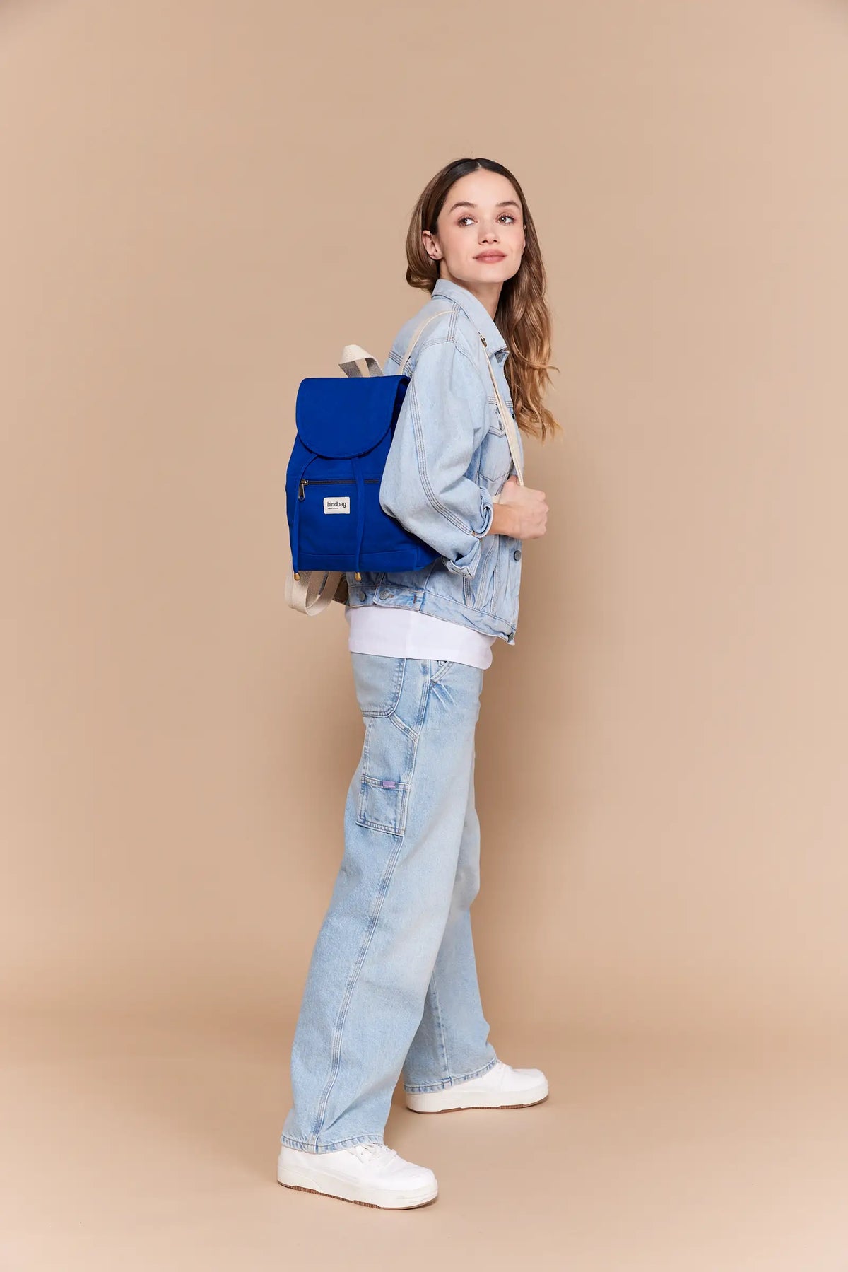 Mini Eliot backpack Electric blue