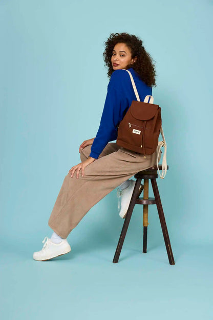 Eliot Chocolate Mini Backpack