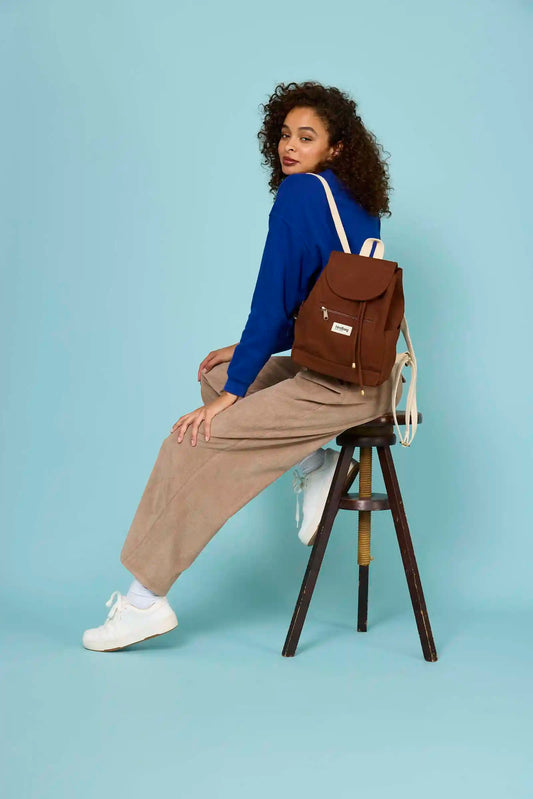 Eliot Chocolate Mini Backpack