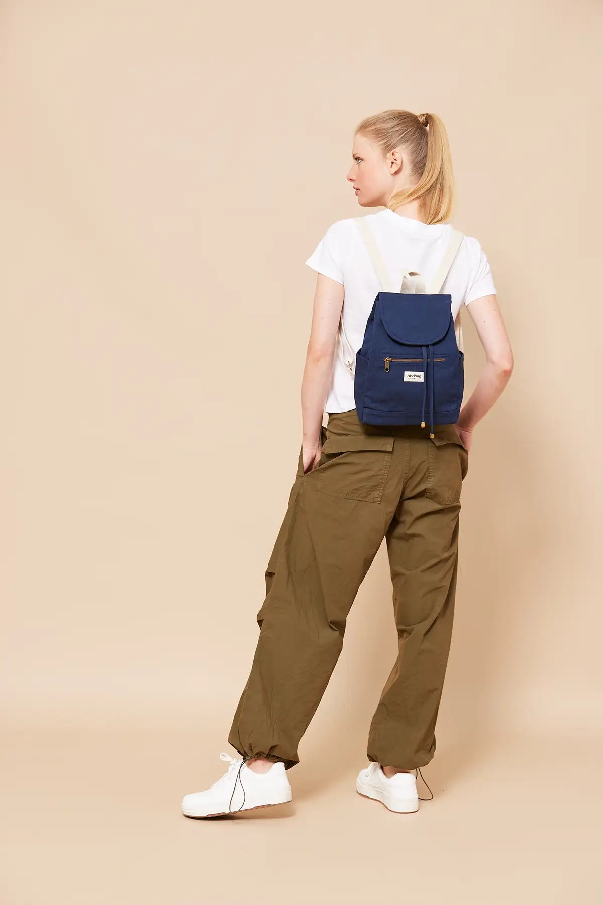 Eliot Navy mini backpack