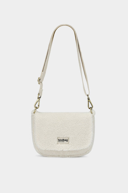 Teddy Crossbody Handbag in Arctic White