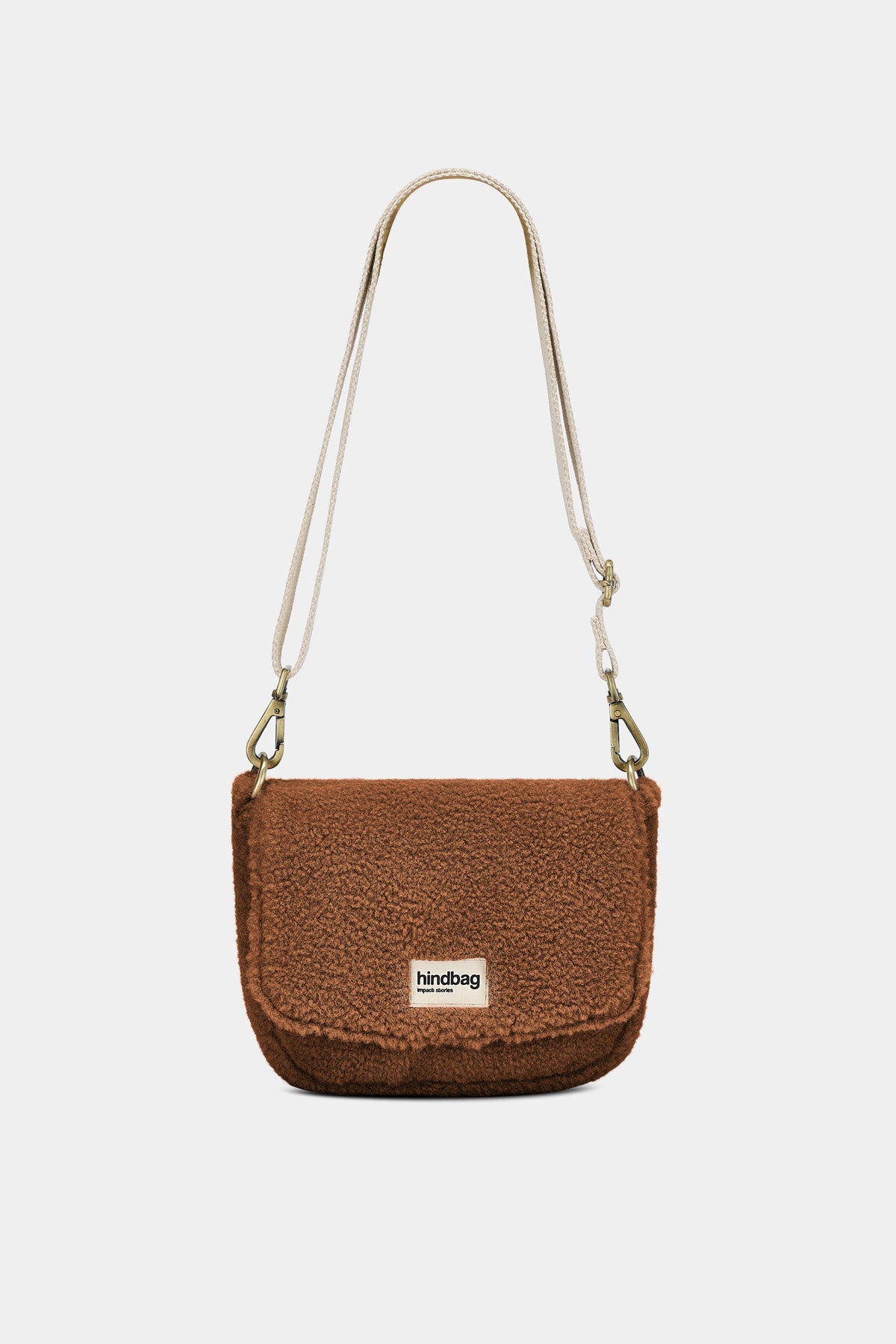 Margault Teddy Handbag in Brown