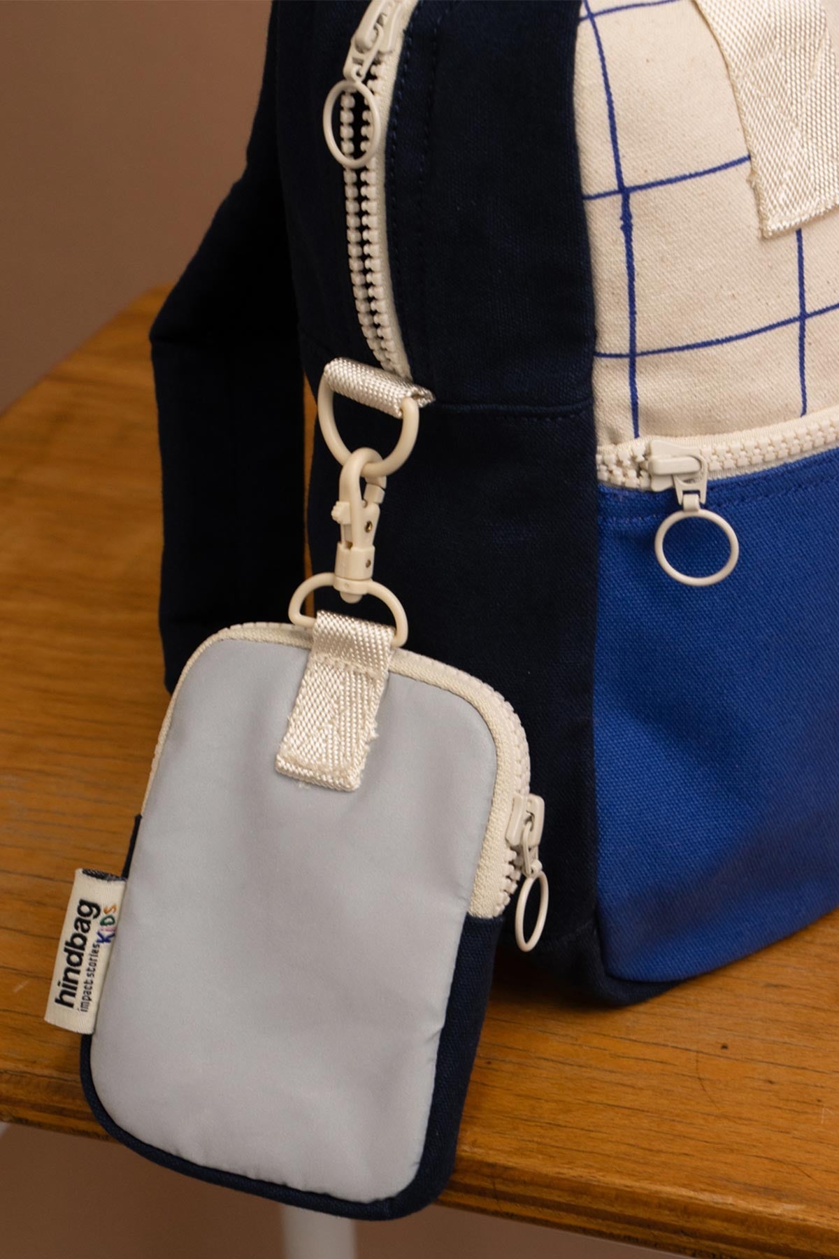 Arthur Tricolore Checkered Backpack