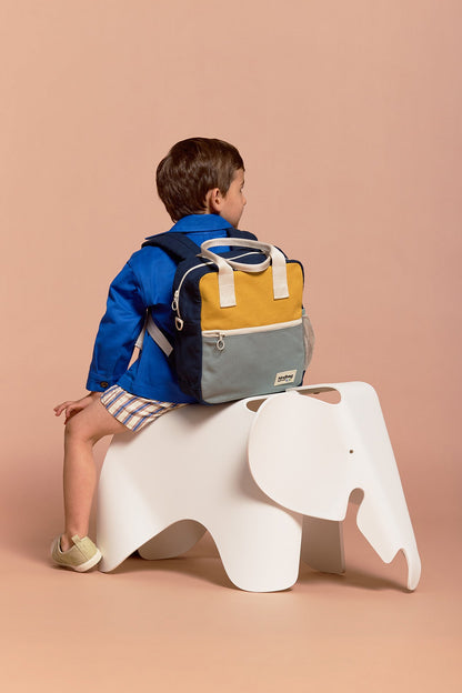 Arthur Tricolore Saffron Backpack