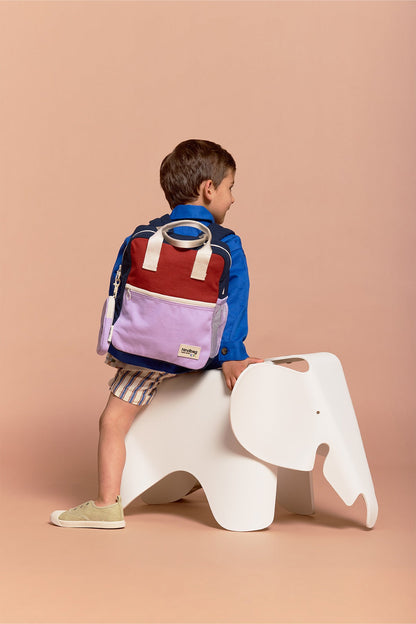 Arthur Tricolore Terracotta Backpack
