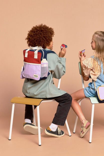 Arthur Tricolore Terracotta Backpack