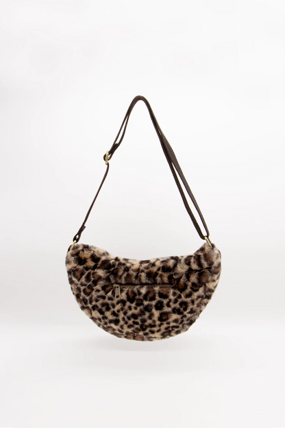 Andrea Leopard Fanny Pack