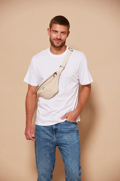 Olivia Jute fanny pack