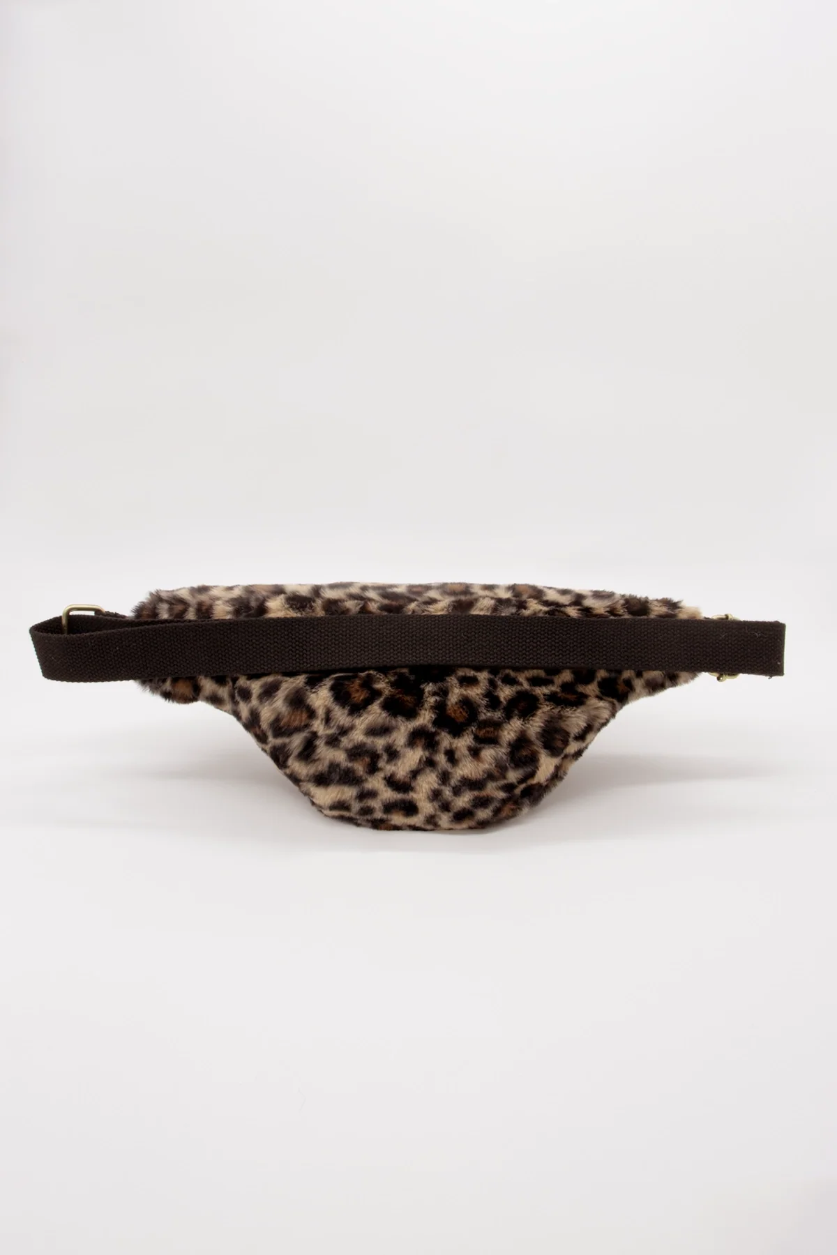 Olivia Leopard faux fur Fanny Pack
